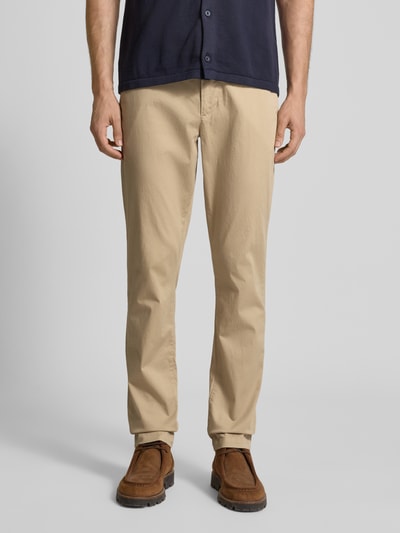 Tommy Hilfiger Straight fit chino van katoenmix Beige - 4