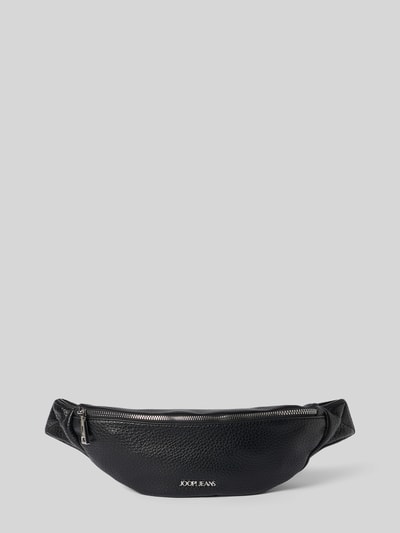 JOOP! Jeans Saszetka nerka z detalem z logo Czarny 2