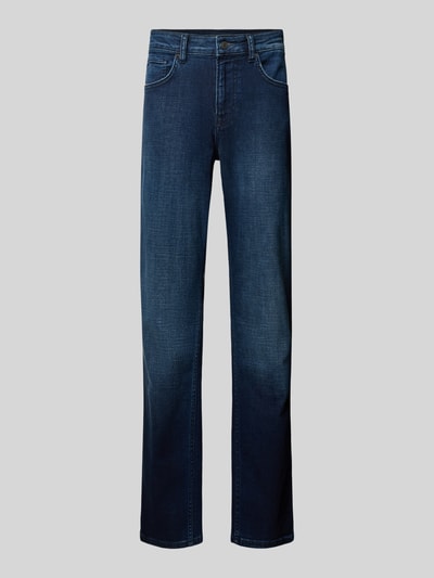 Pepe Jeans Straight Fit Jeans mit Dark Wash Dunkelblau 1