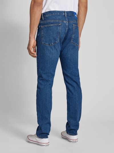 Hugo Blue Regular fit jeans in 5-pocketmodel, model 'Ash' Blauw - 5