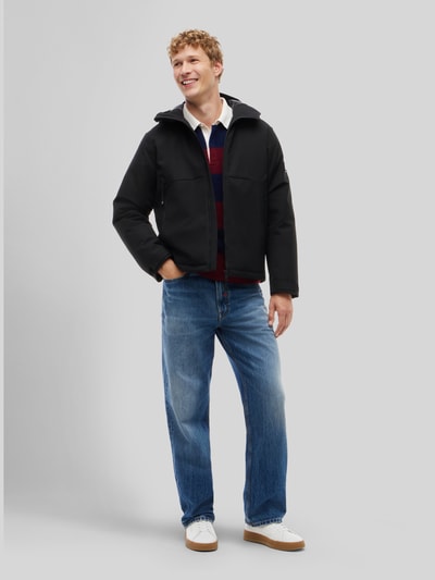 Tommy Hilfiger Pufferjacke mit Zweiwege Reißverschluss Black 1