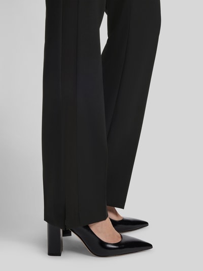 BOSS High Waist Stoffhose aus Wolle mit Seitenschlitz Black 3
