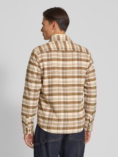 Les Deux Regular Fit Freizeithemd mit Kentkragen Modell 'Lennon' Hellbraun 5