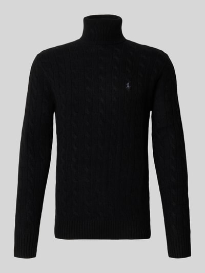 Polo Ralph Lauren Slim fit gebreide pullover van een mix van wol en kasjmier Zwart - 2