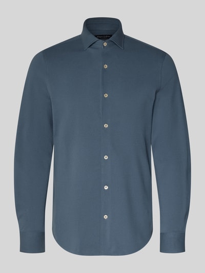 Marc O'Polo Koszula casual o kroju shaped fit z czystej bawełny Petrol 2