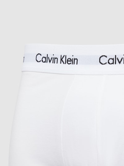 Calvin Klein Underwear Trunks mit elastischem Label-Bund im 3er-Pack Weiss 2