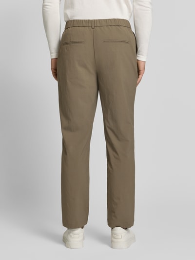 Selected Homme Regular Fit Anzughose mit Gürtelschlaufen Modell 'HALLS' Oliv 5