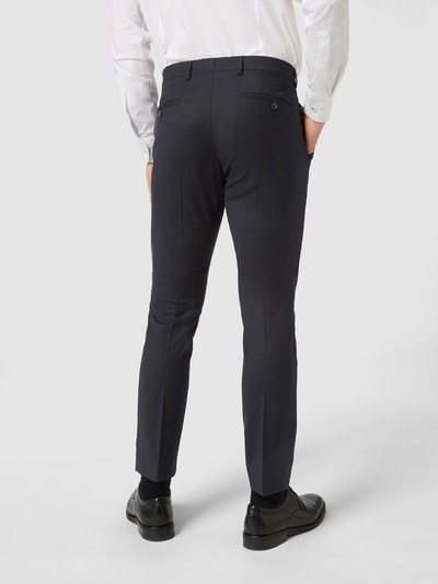 JOOP! Collection Spodnie do garnituru o kroju super slim fit z wełny model ‘Gun’ Czarny 5