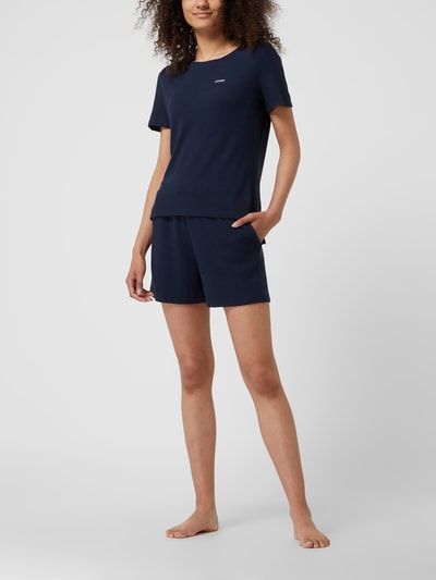 JOOP! BODYWEAR Lounge-Oberteil mit Waffelstruktur  Marine 1