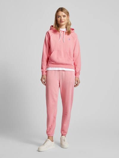 Polo Ralph Lauren Hoodie mit Logo-Stitching Pink 1