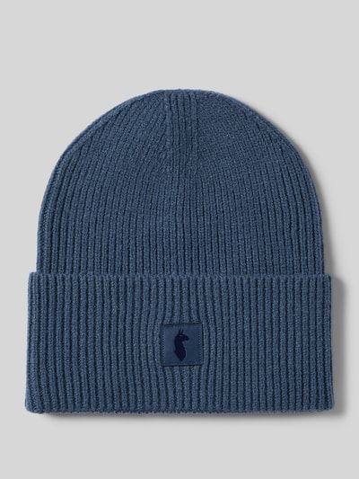 Cotopaxi Czapka beanie z detalem z logo Granatowy 1