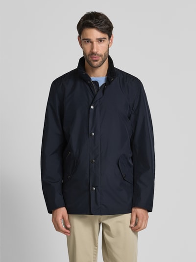 Barbour Jack met klepzakken, model 'SPOONBILL' Marineblauw - 4