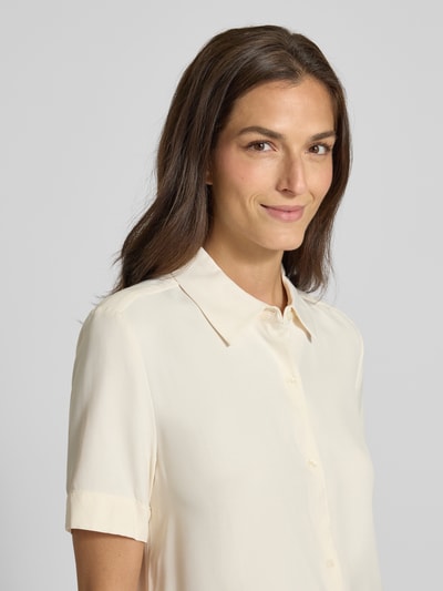 Tommy Hilfiger Relaxed Fit Bluse mit kurzem Arm Ecru 3