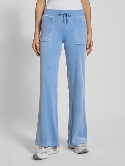Juicy Couture Track Pants mit Eingrifftaschen Modell 'LAYLA' Hellblau 4