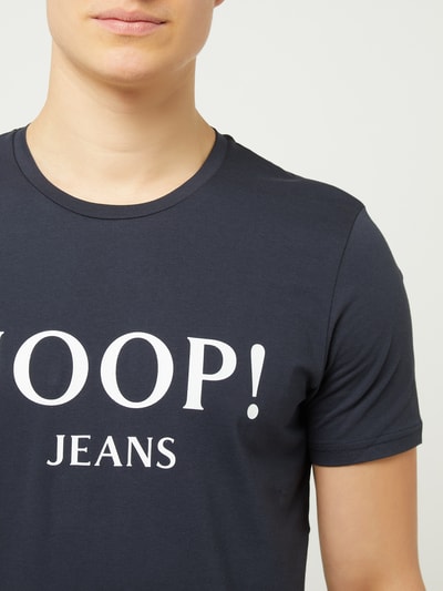 JOOP! Jeans T-Shirt aus Baumwolle Modell 'Alex' Marine 3