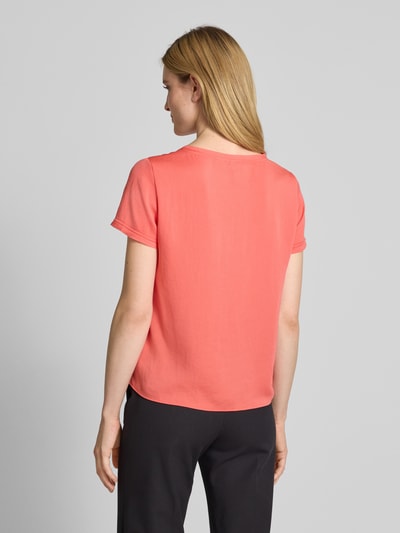 Marc Cain Blusenshirt mit Rundhalsausschnitt Koralle 5