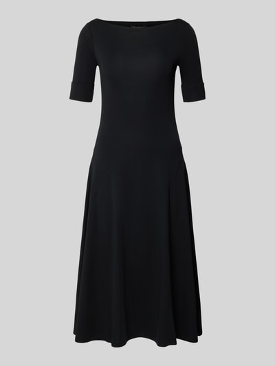 Lauren Ralph Lauren Midikleid mit 1/2-Arm Modell 'MUNZIE' Black 2