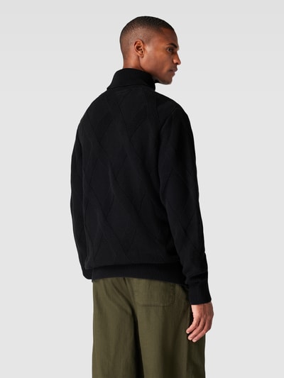 Lindbergh Strickpullover mit Rollkragen Black 5