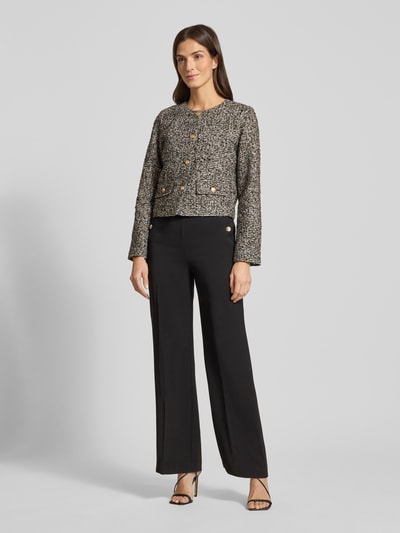 B.Young Regular fit blazer met klepzakken, model 'Docima' Zwart - 1