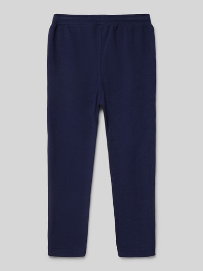 Blue Seven Regular fit sweatpants met structuurmotief Marineblauw - 3