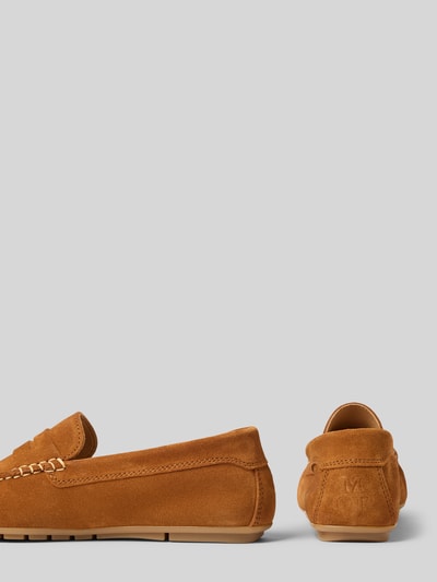 Marc O'Polo Slipper aus echtem Rindsleder Cognac 2
