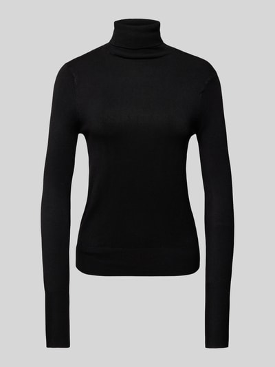 Only Rollkragenpullover mit LENZING™ ECOVERO™ Viskose  Modell 'VENICE' Black 2