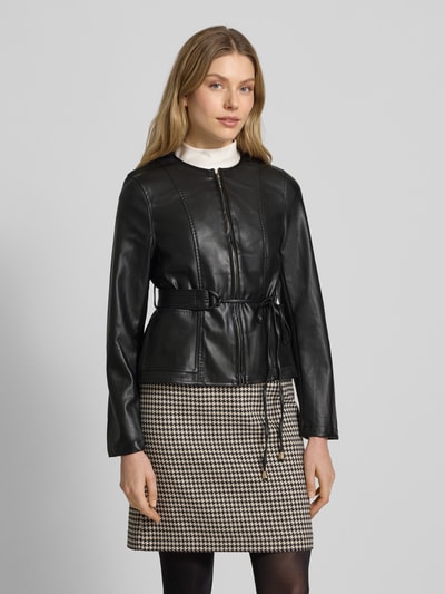 GUIDO MARIA KRETSCHMER WOMAN Blazer in Leder-Optik Modell 'Admira' Black 4