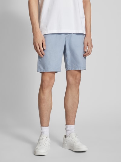 Only & Sons Shorts mit elastischem Bund Modell 'LINUS' Hellblau 4