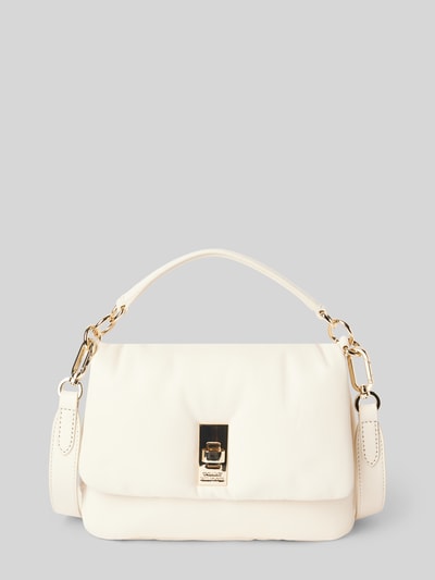 Tommy Hilfiger Crossbodytas van schapennappa met labeldetail Offwhite - 2