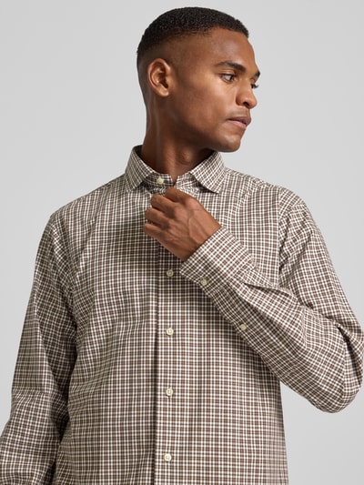 Polo Ralph Lauren Custom Fit Freizeithemd mit Kentkragen Mittelbraun 3