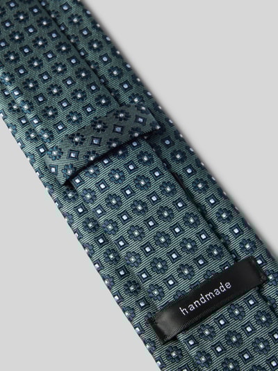 OLYMP Stropdas van puur zijde Olijfgroen - 3