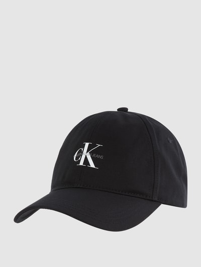 Calvin Klein Jeans Cap aus Bio-Baumwolle Black 1