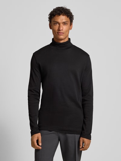 Christian Berg Men Bluzka z długim rękawem i golfem Czarny 4