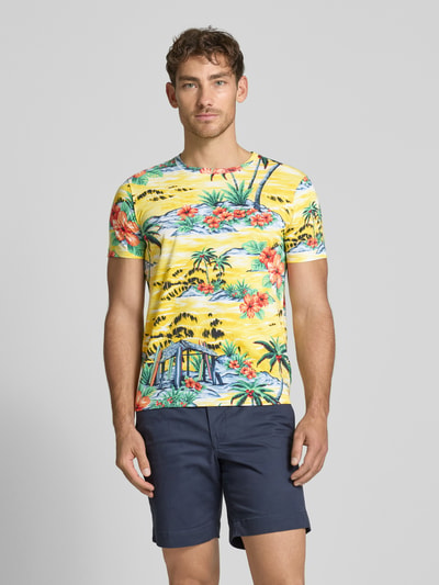 Polo Ralph Lauren T-Shirt mit Rundhalsausschnitt GELB 4