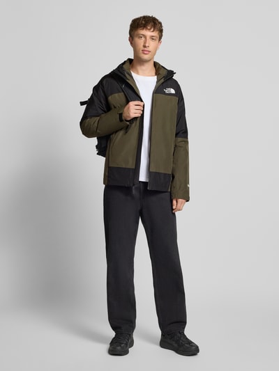 The North Face Regular Fit Jacke mit Logo-Print Modell 'Mountain' Dunkelgrau 1
