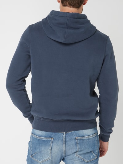 Camp David Hoodie mit Logo-Aufnähern Marineblau 5