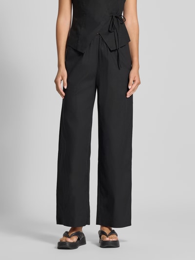 LeGer by Lena Gercke Stoffhose mit elastischem Bund Modell 'Emelie' Black 4