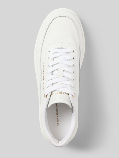 Tommy Hilfiger Sneaker aus echtem Leder Modell 'MODERN COURT' Weiss 3