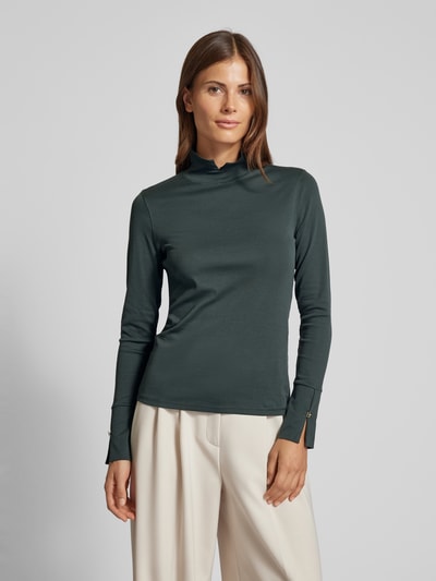 Marc Cain Longsleeve mit Stehkragen Dunkelgruen 4