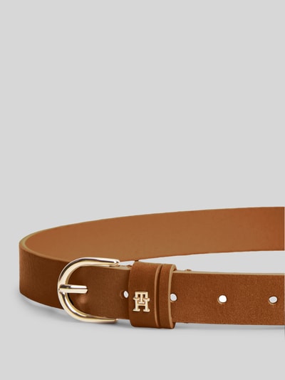 Tommy Hilfiger Gürtel aus echtem Leder mit Logo-Detail Cognac 3