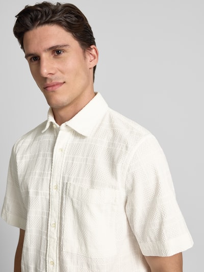 MCNEAL Freizeithemd mit Kentkragen Offwhite 3