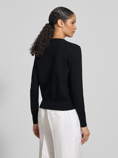 Polo Ralph Lauren Regular Fit Strickjacke aus Baumwoll-Mix Black 5
