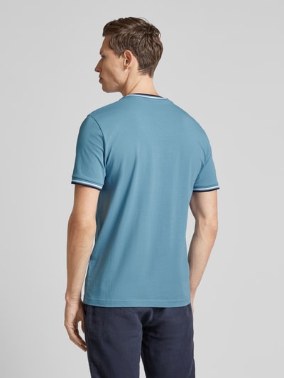 Christian Berg Men T-shirt met ronde hals Metallic turquoise - 5