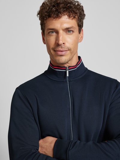 bugatti Sweatjacke mit Stehkragen Marine 3