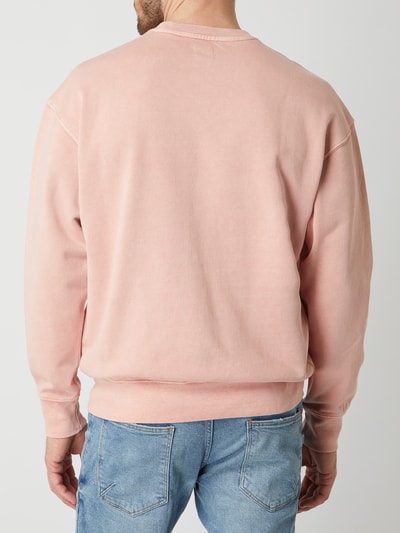 Levi's® Sweatshirt aus Baumwolle mit Logo-Stickerei  Rosa 5