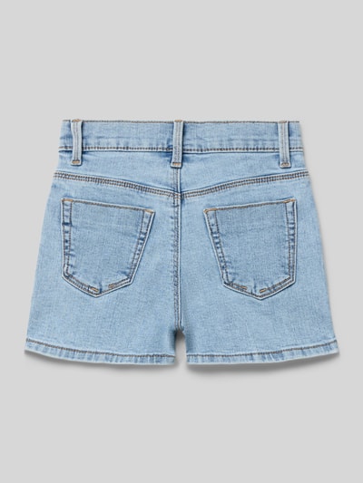 Produktfoto, Regular Fit Jeansshorts aus Baumwoll-Mix von s.Oliver RED LABEL, kinder, Denim-Optik, mit Gesäßtaschen und Gürtelschlaufen, blaue Jeansstruktur