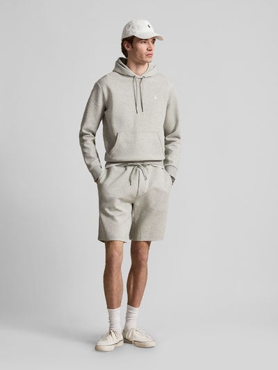 Polo Ralph Lauren bluza z kapturem o kroju regular fit z mieszanki bawełny Średnioszary 1