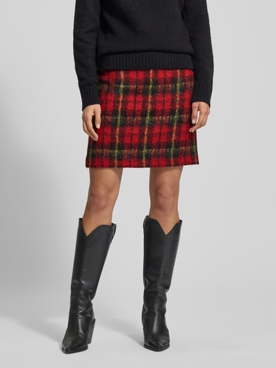 Lauren Ralph Lauren Spódnica mini z wszytym zamkiem Czerwony melanż 4