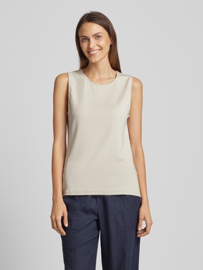 Marc O'Polo Tanktop met ronde hals Beige - 4