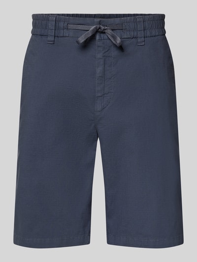 Produktfoto, Tapered Chinoshorts aus Baumwoll-Mix Modell 'CHINO_TAPERED_DS_3S' von BOSS Orange, Optik: Unifarben, seitliche Eingrifftaschen, elastischer Bundabschluss, Label-Patch, Passform: Tapered, Material: Baumwoll-Mix